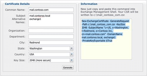 CSR Creation